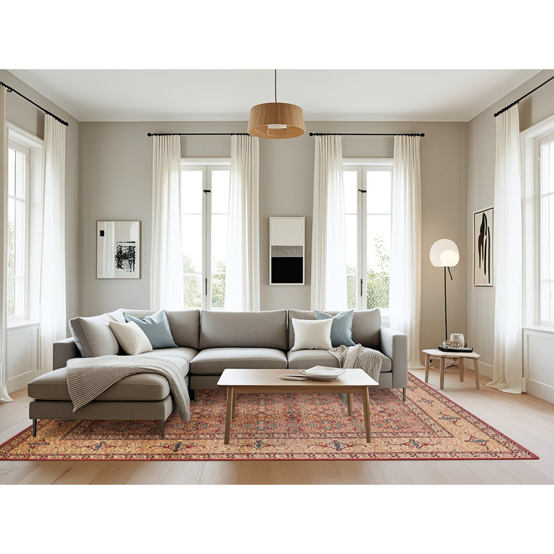 Tapis rouge Thiokk, Rectangle 8 pi x 10 pi