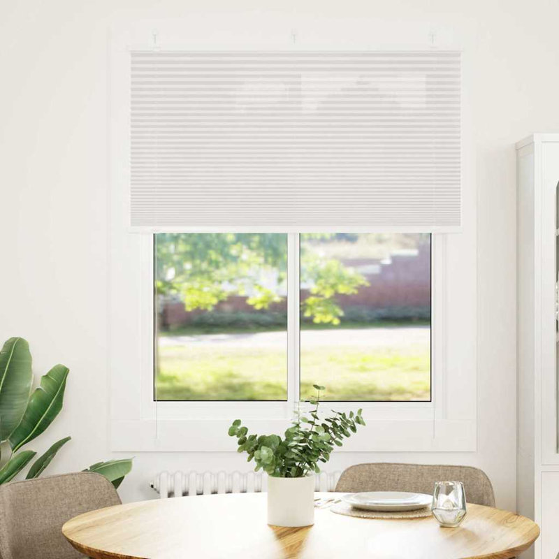 17 Stories Zebra Blind Sand Brown 120X150 Cm Fabric Width 115.9 Cm Polyester, Light Grey, 105cmW x 150cmL