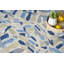 Botanica Navy/Ivory/Multi New Zealand Wool hand-tufted Area Rug-2102061606