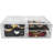 3-Drawer Cosmetic Acrylic Organizer, Stackable, Large in Clear
