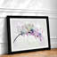 Colourful Orchids in Abstract - Framed Print-55686070-55686072
