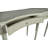 Chelsi Solid Wood Top Console Table
