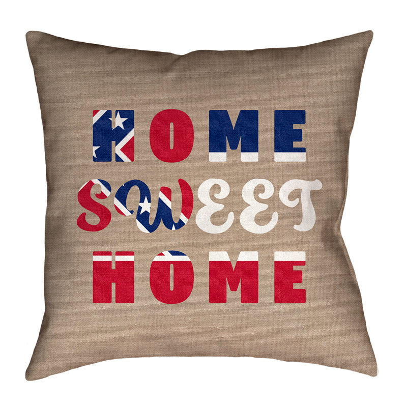 Oreiller Mississippi à domicile Katelyn, 16 po x 1 po, Polyester/mÃ©lange de polyester - utilisation intÃ, Coussin décoratif