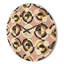 Horloge murale abstraite géométrique circulaire I-63892700