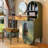 48.43"Green Minimalist Solid Wood Dressing Table