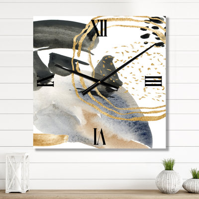 Metal Wall Clock