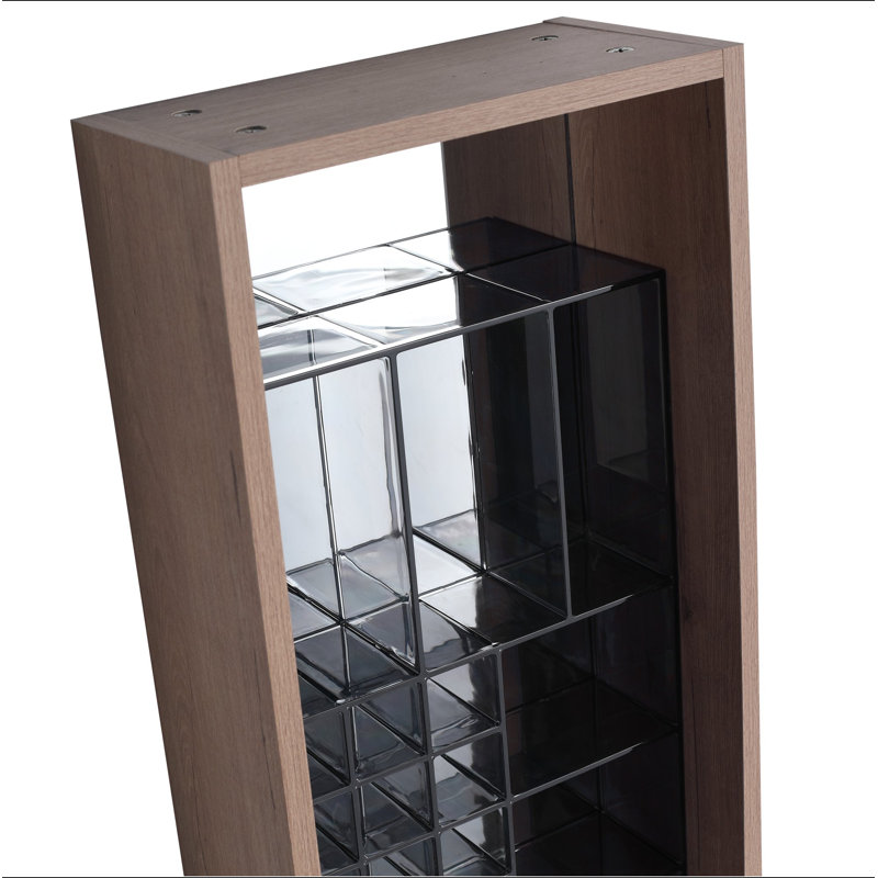 Armoire de rangement murale 12 po, armoire de salle de bain miroir avec rangement, contreplaqué