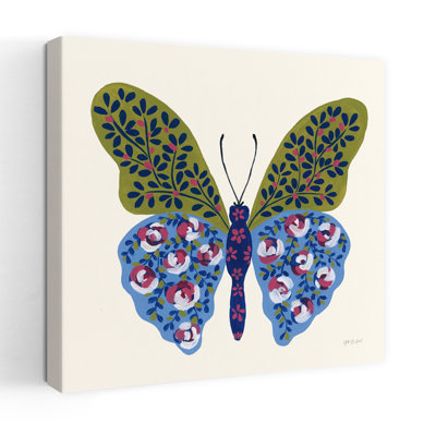 «Blooming Butterfly I Butterfly», art floral