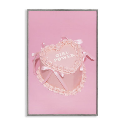 «Pink Girl Power Cake», estampe numérique par Lish Creative