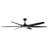 65" Olszewski 6 - Blade Large Indoor LED Standard Ceiling Fan with Remote Control and Light Kit Included