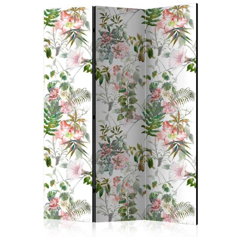135cm W x 172cm H 3 - Panel One Sided Room Divider Folding Room Divider
