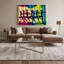 Art mural rouge sur toile-884113478