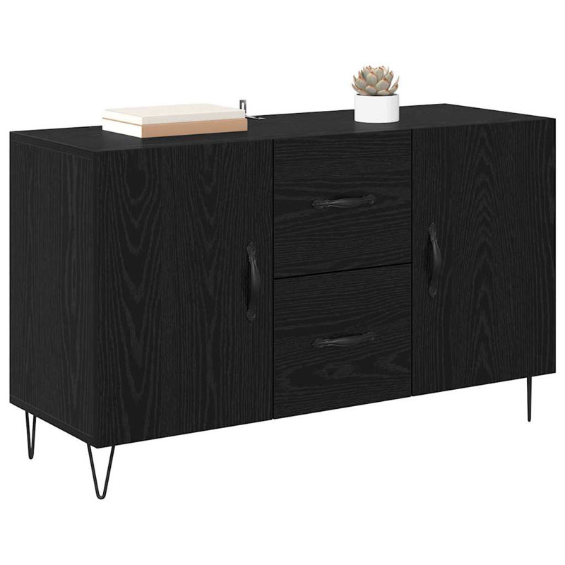 Sideboard Accent Chest, Black Oak