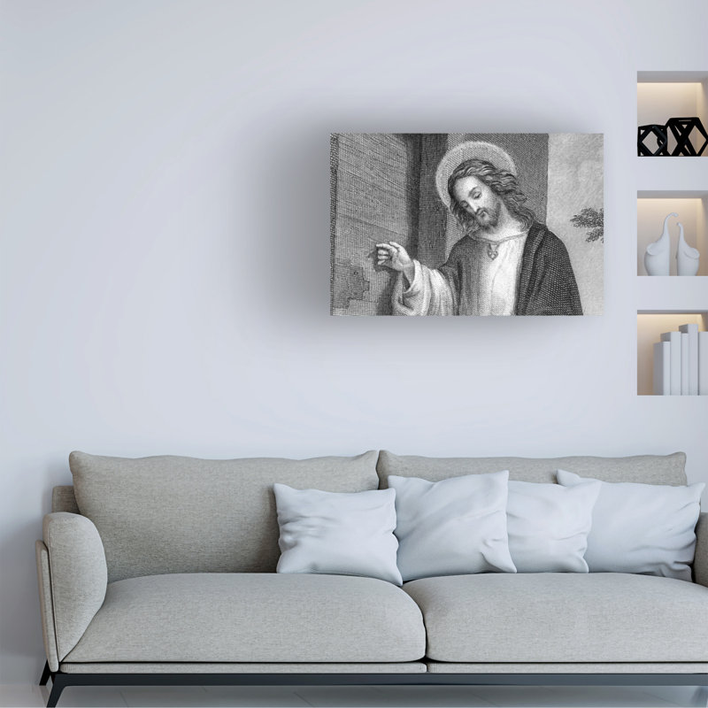 "Marcus Jules Jesus", reproduction d'art sur toile, H 22 po x l 32 po