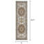 Tapis intérieur gris en polypropylène tissé à la main Abdulaleem-1839606907