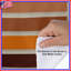 Housses de couette à rayures beige, brun et orange-128547898