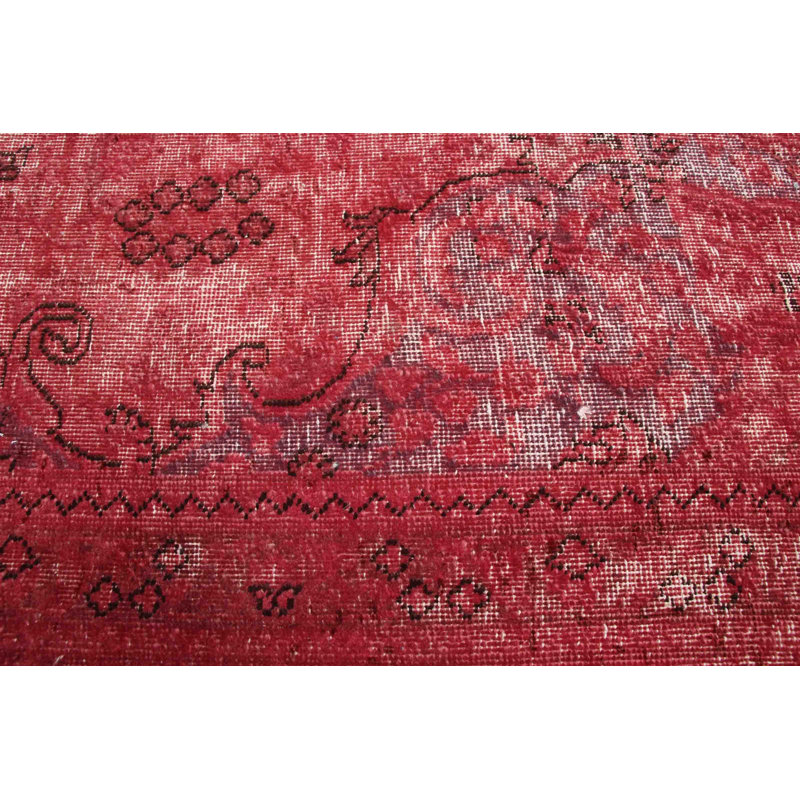 Tapis magenta à transition de couleur 5 pi 8 po x 9 pi 0 po