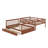 Full-Over-Full Bunk Bed With Ladders And Drawers-895607691