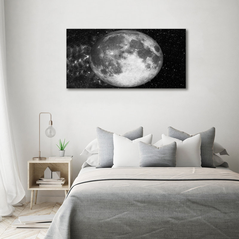 Moon 1 Piece Wall Art on Canvas