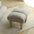 Solid + Manufactured Wood Accent Stool