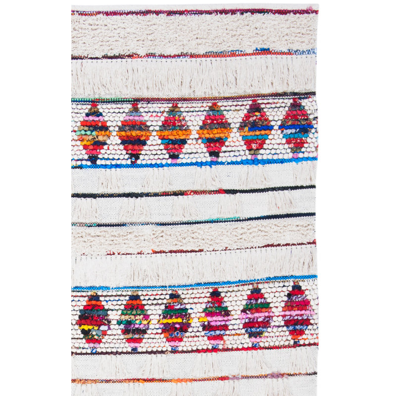 Cheney Hand Woven Performance Striped Rug, Rectangle 9' x 12'