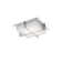 Razor Glass LED Flush Mount