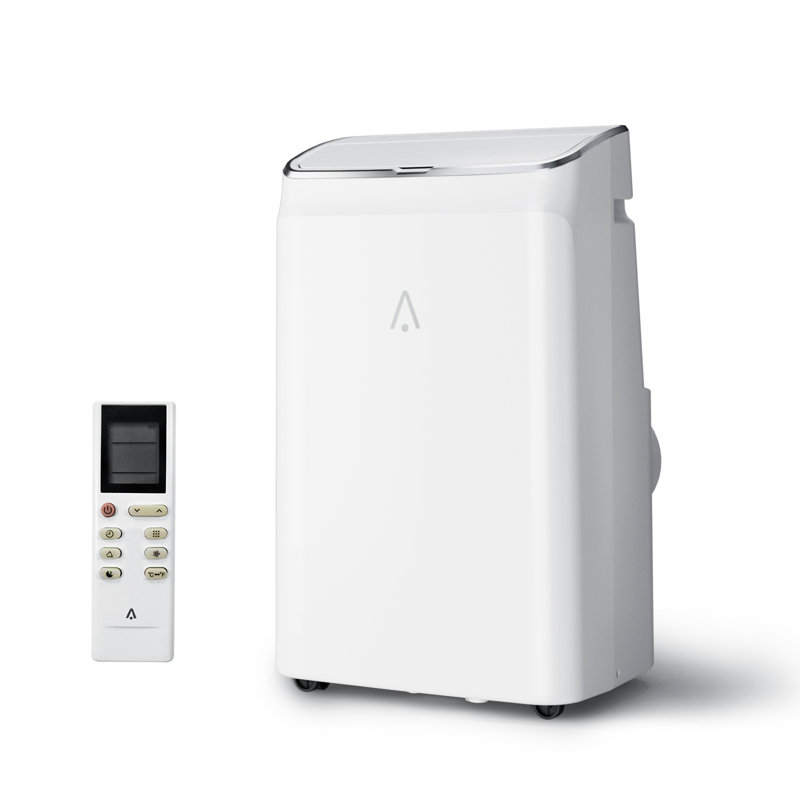 Climatiseur portatif 14 000 BTU avec télécommande, blanc