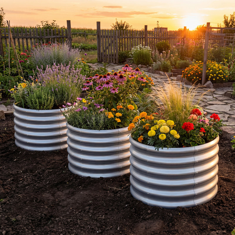 Iron Indoor / Outdoor Planter Box