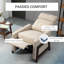 Fauteuil inclinable avec repose-pieds Califf-914205894