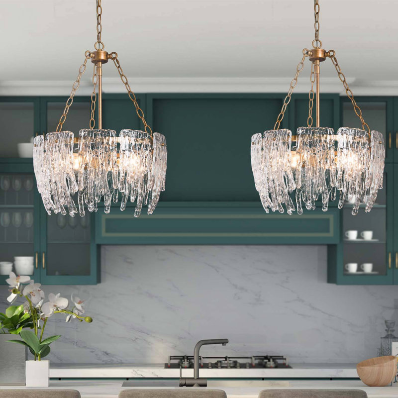Lustre cylindrique à 4 lumières Kethe