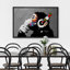 Pop Urban Street "Banksy Thinge Monkey With Head écouters-119460987-97558849-97558850