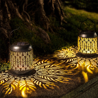 Arim 23.6 cm Solar Powered Outdoor Table Lamp