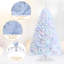 Arbre de Noël blanc en cachemire-1420454078