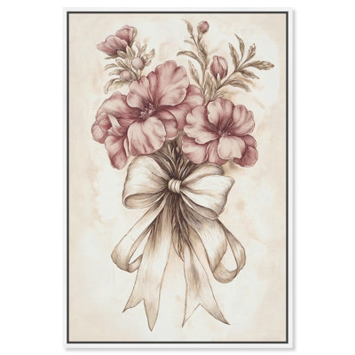 «Tied with Tenderness I», toile rétro par Art Remedy
