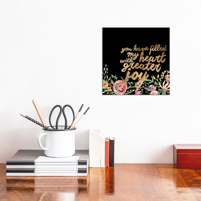 Floral Faith I by Studio W - Gallery-Wrapped Canvas Giclée on Canvas