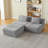 Oversized 3-Seater Compressed Sofa-1816856841