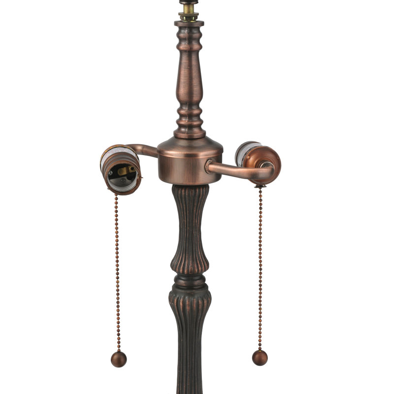Base de lampe nervurée