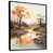 Black Floater Framed