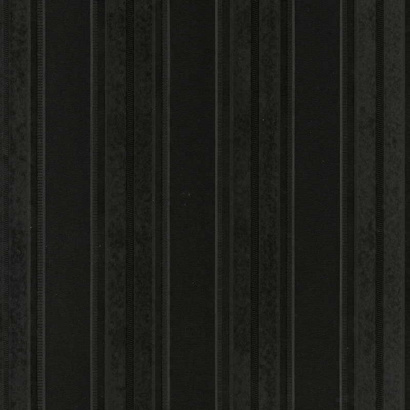 Hudspeth 10m x 52.8cm Semi-Gloss Wallpaper Roll, Black