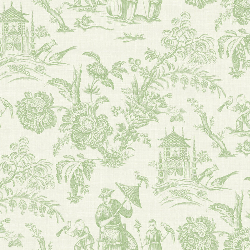 27cm x 68.5cm Matte Wallpaper Roll, Green