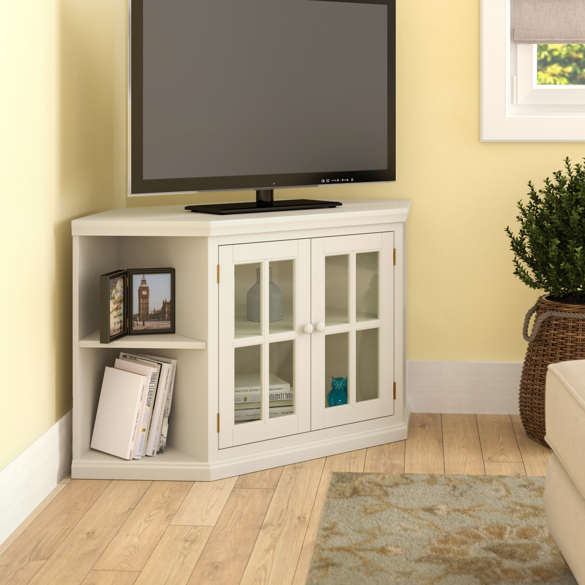 Carnesville Corner Tv Stand For Tvs Up To 50 