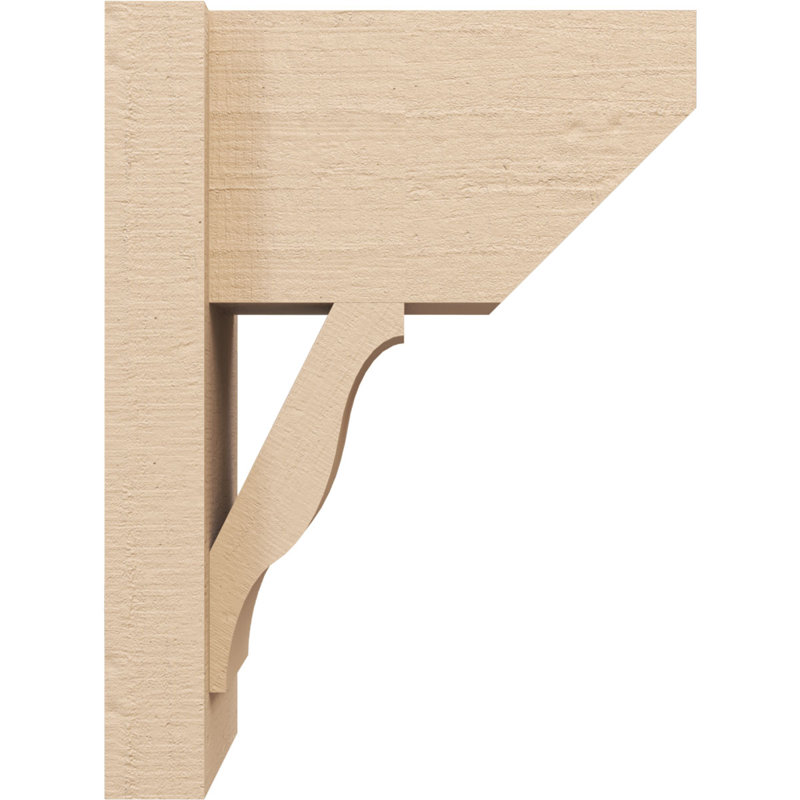 Bois de cèdre brut Funston Slat, H 16 po x l 8 po x P 12 po