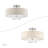 Arianny Linen Blend Semi Flush Mount-1692017607