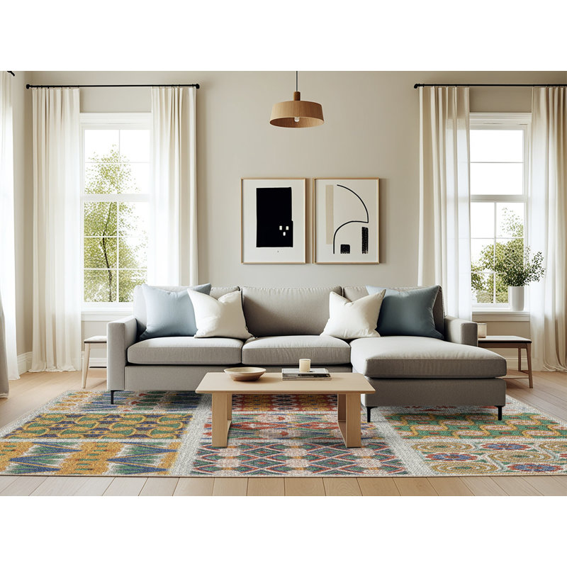 Indoor Rug, Rectangle 6' x 9'