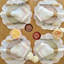 Ribbon Twirl Cotton Blend Scalloped Placemats-1709502792