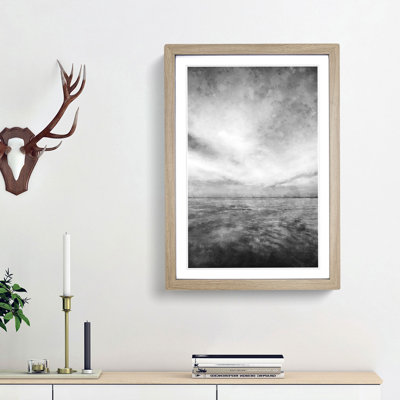 Beach Horizon - Picture Frame Graphic Art Print