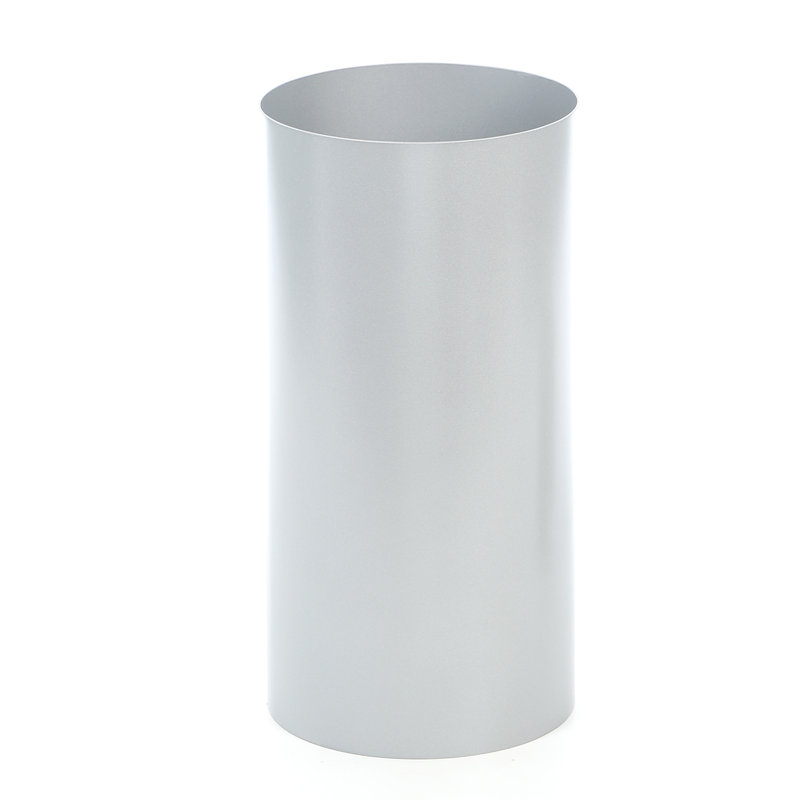 Demetris Metal Freestanding Umbrella Stand, Aluminum Metallic