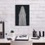  «Flatiron Building On Black» par Wild Apple Portfolio, art mural sur toile, 12 po x 18 po