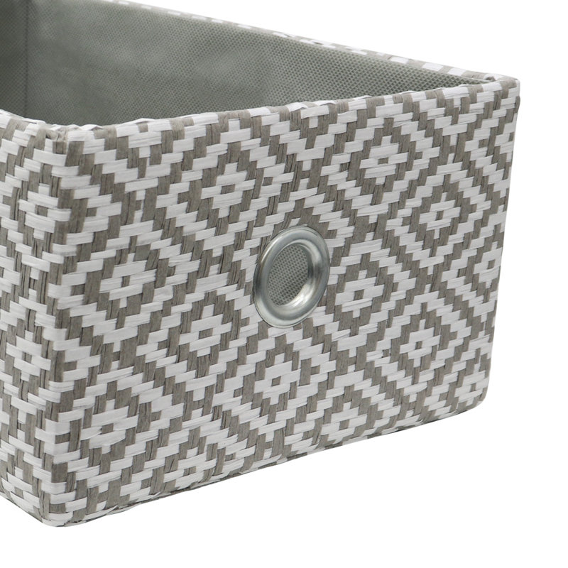 JVL Fabric Decorative Basket