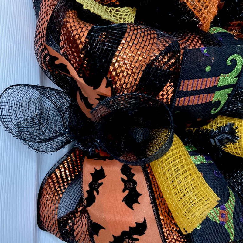 Couronne d'Halloween «Witching You A Happy Halloween»